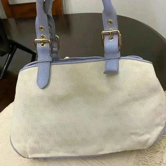 Dooney & Bourke Satchel baby blue y2k - Picture 13 of 16